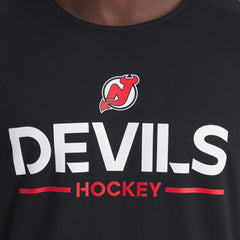 New Jersey Devils Fanatics Authentic Pro Rink Tech Long Sleeve T-Shirt - Black - NHL 202495534