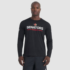 Ottawa Senators Fanatics Authentic Pro Rink Tech Long Sleeve T-Shirt - Black - NHL 202495539