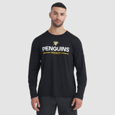 Pittsburgh Penguins Fanatics Authentic Pro Rink Tech Long Sleeve T-Shirt - Black - NHL 202495541