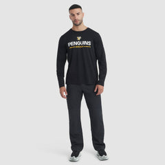 Pittsburgh Penguins Fanatics Authentic Pro Rink Tech Long Sleeve T-Shirt - Black - NHL 202495541