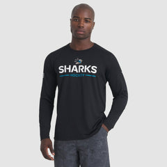 San Jose Sharks Fanatics Authentic Pro Rink Tech Long Sleeve T-Shirt - Black - NHL 202495542