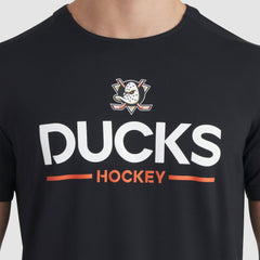 Anaheim Ducks Fanatics Authentic Pro Rink Tech T-Shirt - Black - NHL 202495574