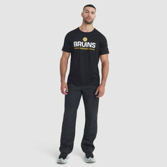 Boston Bruins Fanatics Authentic Pro Rink Tech T-Shirt - Black - NHL 202495576