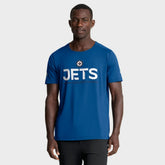 Winnipeg Jets Fanatics Authentic Pro Rink Tech T-Shirt - Blue - NHL 202495581
