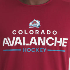 Colorado Avalanche Fanatics Authentic Pro Rink Tech T-Shirt - Burgundy - NHL 202495584
