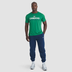 Vancouver Canucks Fanatics Authentic Pro Rink Tech T-Shirt - Green - NHL 202495586