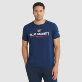 Columbus Blue Jackets Fanatics Authentic Pro Rink Tech T-Shirt - Navy - NHL 202495587