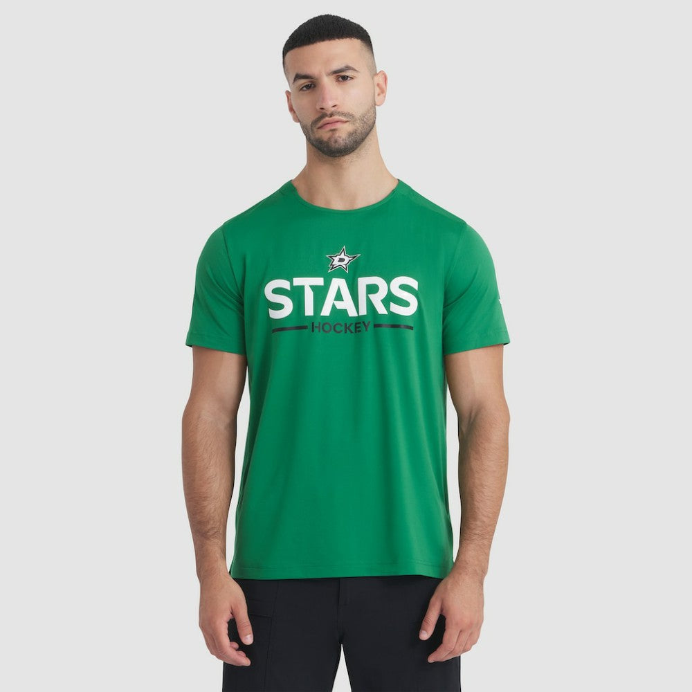 Dallas Stars Fanatics Authentic Pro Rink Tech T-Shirt - Kelly Green - NHL 202495596