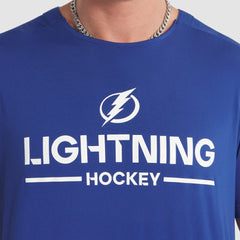 Tampa Bay Lightning Fanatics Authentic Pro Rink Tech T-Shirt - Blue - NHL 202495597