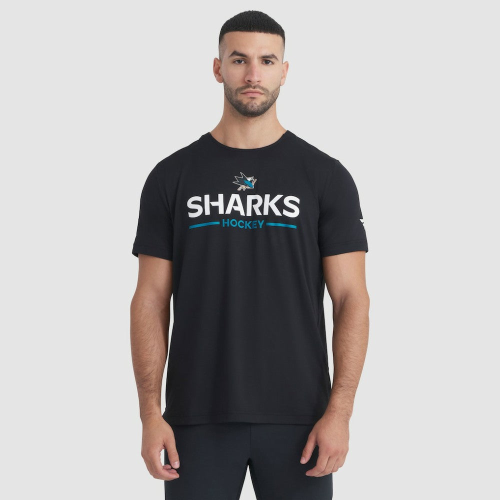 San Jose Sharks Fanatics Authentic Pro Rink Tech T-Shirt - Black - NHL 202495626