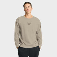 Washington Capitals Fanatics Authentic Pro Road Tri-Blend Sweatshirt - Tan - NHL 202495799