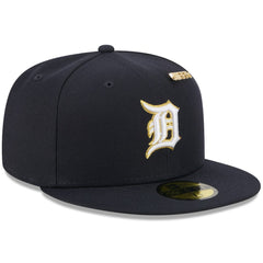Detroit Tigers New Era 2025 59FIFTY Day 59FIFTY Fitted Hat with Pins - Navy - New Era Lifestyle