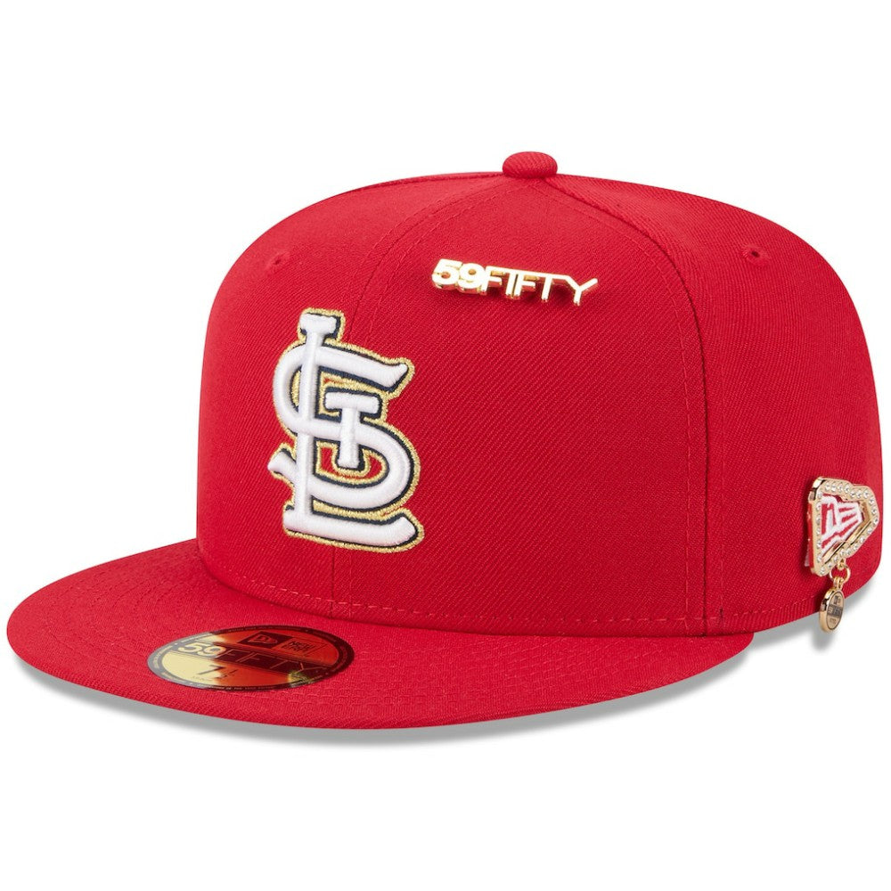 St. Louis Cardinals New Era 2025 59FIFTY Day 59FIFTY Fitted Hat with Pins - Red - New Era Sale