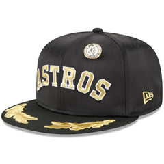 Houston Astros New Era 2025 59FIFTY Day Gold Leaf 59FIFTY Fitted Hat - Black - New Era Sale