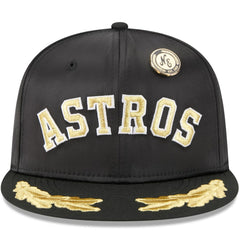 Houston Astros New Era 2025 59FIFTY Day Gold Leaf 59FIFTY Fitted Hat - Black - New Era Sale