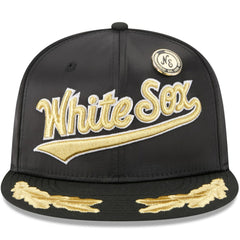 Chicago White Sox New Era 2025 59FIFTY Day Gold Leaf 59FIFTY Fitted Hat - Black - New Era on Sale