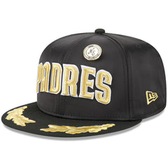 San Diego Padres New Era 2025 59FIFTY Day Gold Leaf 59FIFTY Fitted Hat - Black - New Era on Sale