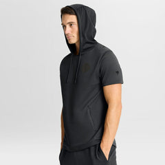 Chicago Blackhawks Fanatics Authentic Pro Road Short Sleeve Hoodie - Black - NHL 202496165