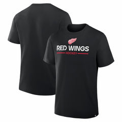 Detroit Red Wings Fanatics Authentic Pro Primary T-Shirt - Black - NHL 202496198