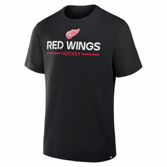 Detroit Red Wings Fanatics Authentic Pro Primary T-Shirt - Black - NHL 202496198