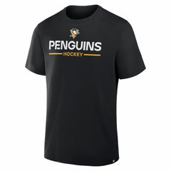 Pittsburgh Penguins Fanatics Authentic Pro Primary T-Shirt - Black - NHL 202496203