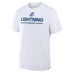Tampa Bay Lightning Fanatics Authentic Pro Primary T-Shirt - White - NHL 202496256