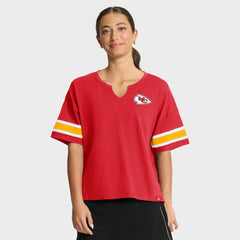 Fanatics Kansas City Chiefs Women's Redzone Curl Route T-Shirt Red