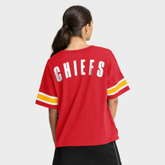 Fanatics Kansas City Chiefs Women's Redzone Curl Route T-Shirt Red