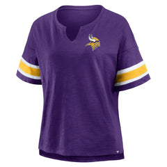Fanatics Minnesota Vikings Women's Redzone Curl Route T-Shirt Purple