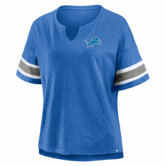Fanatics Detroit Lions Women's Redzone Curl Route T-Shirt Blue