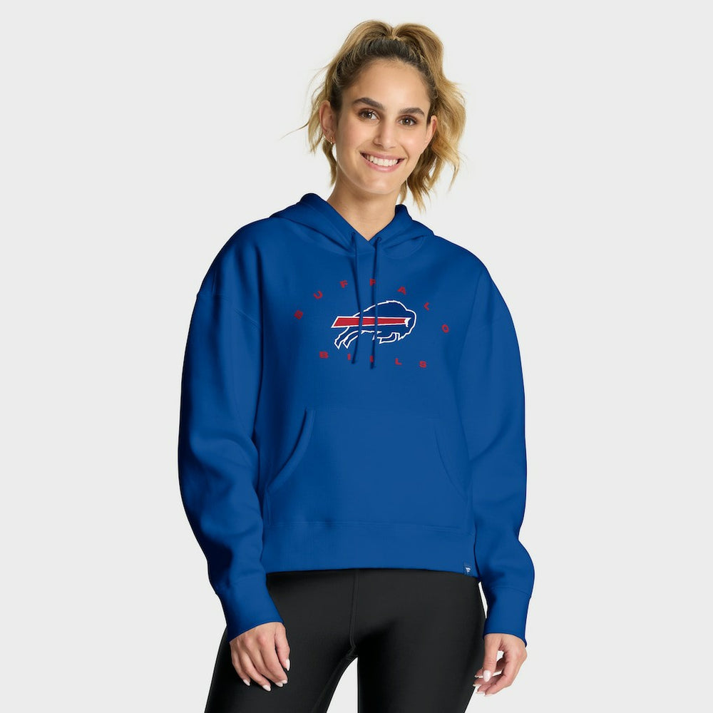 Fanatics Buffalo Bills Women's Eligible Receiver Legacy Pullover Hoodie Royal