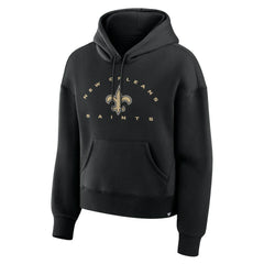 Fanatics New Orleans Saints Women's Eligible Receiver Legacy Pullover Hoodie Black