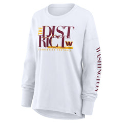 Fanatics Washington Commanders Women's Hometown Legacy Long Sleeve T-Shirt White