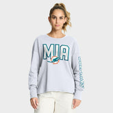Fanatics Miami Dolphins Women's Hometown Legacy Long Sleeve T-Shirt White