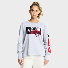 Fanatics Houston Texans Women's Hometown Legacy Long Sleeve T-Shirt White
