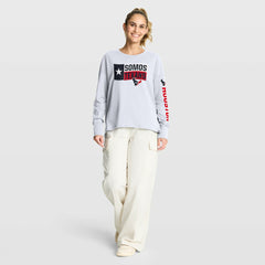 Fanatics Houston Texans Women's Hometown Legacy Long Sleeve T-Shirt White