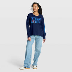 Fanatics Tennessee Titans Women's Hometown Legacy Long Sleeve T-Shirt Navy