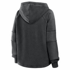 Fanatics Pittsburgh Steelers Women's Oversized Raglan Gridiron Hoodie Black