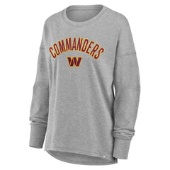 Fanatics Washington Commanders Women's Hometown Legacy Long Sleeve T-Shirt Heather Gray