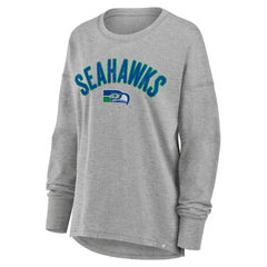 Fanatics Seattle Seahawks Women's Hometown Legacy Long Sleeve T-Shirt Heather Gray
