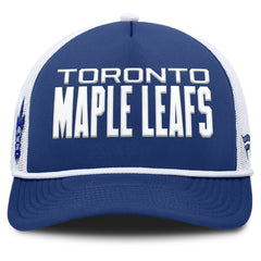 Toronto Maple Leafs Fanatics Authentic Pro Rink A-Frame Adjustable Hat - Blue/White - NHL 202498900