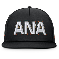 Anaheim Ducks Fanatics Authentic Pro Rink Team Code Snapback Hat - Black - NHL 202498922