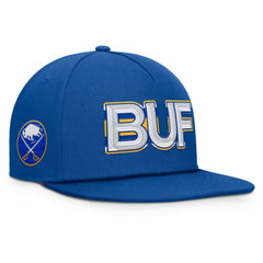 Buffalo Sabres Fanatics Authentic Pro Rink Team Code Snapback Hat - Royal - NHL 202498924