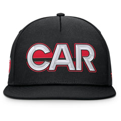 Carolina Hurricanes Fanatics Authentic Pro Rink Team Code Snapback Hat - Black - NHL 202498926