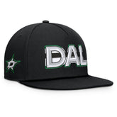 Dallas Stars Fanatics Authentic Pro Rink Team Code Snapback Hat - Black - NHL 202498933