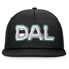 Dallas Stars Fanatics Authentic Pro Rink Team Code Snapback Hat - Black - NHL 202498933