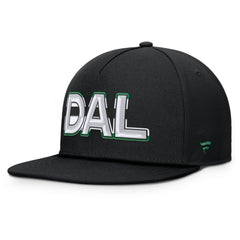 Dallas Stars Fanatics Authentic Pro Rink Team Code Snapback Hat - Black - NHL 202498933
