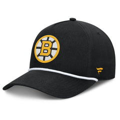 Boston Bruins Fanatics Authentic Pro Rink Roper A-Frame Adjustable Hat - Black - NHL 202498939