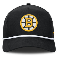 Boston Bruins Fanatics Authentic Pro Rink Roper A-Frame Adjustable Hat - Black - NHL 202498939