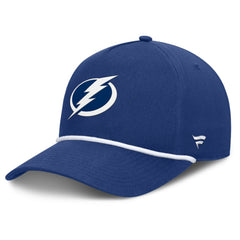 Tampa Bay Lightning Fanatics Authentic Pro Rink Roper A-Frame Adjustable Hat - Blue - NHL 202498963
